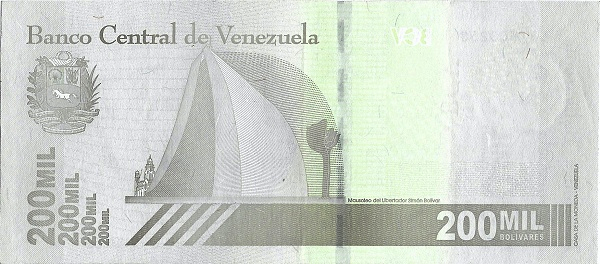 PN112a Venezuela 200 MIL Bolivares Year 2021 (2020)